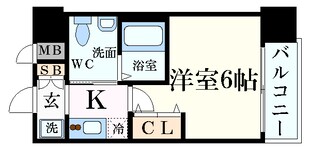 エステムコート新大阪Ⅷレヴォリスの物件間取画像